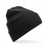 Winter hat - MOD. B45N:Black, 100% cotton, One Size